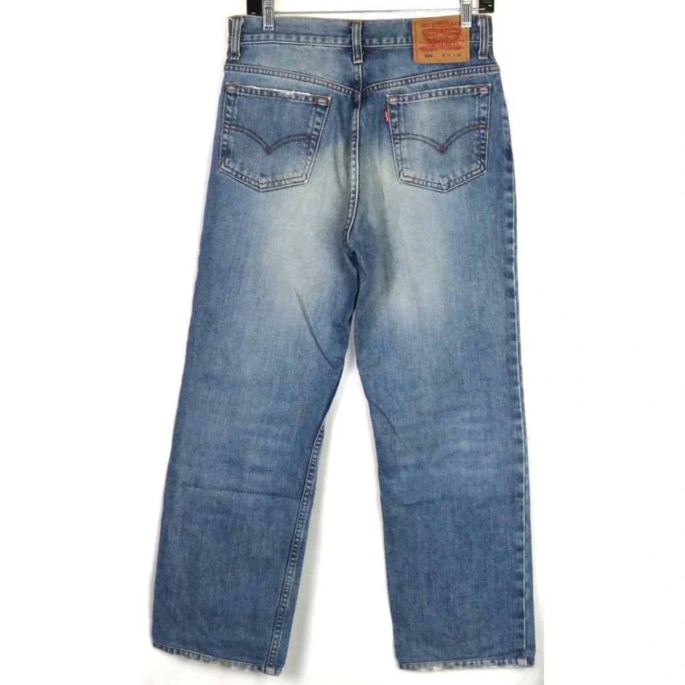 Levi's 506 Vintage Made in Korea‎ 100% Cotton 78 X 86 Jeans Men's 30 X 30